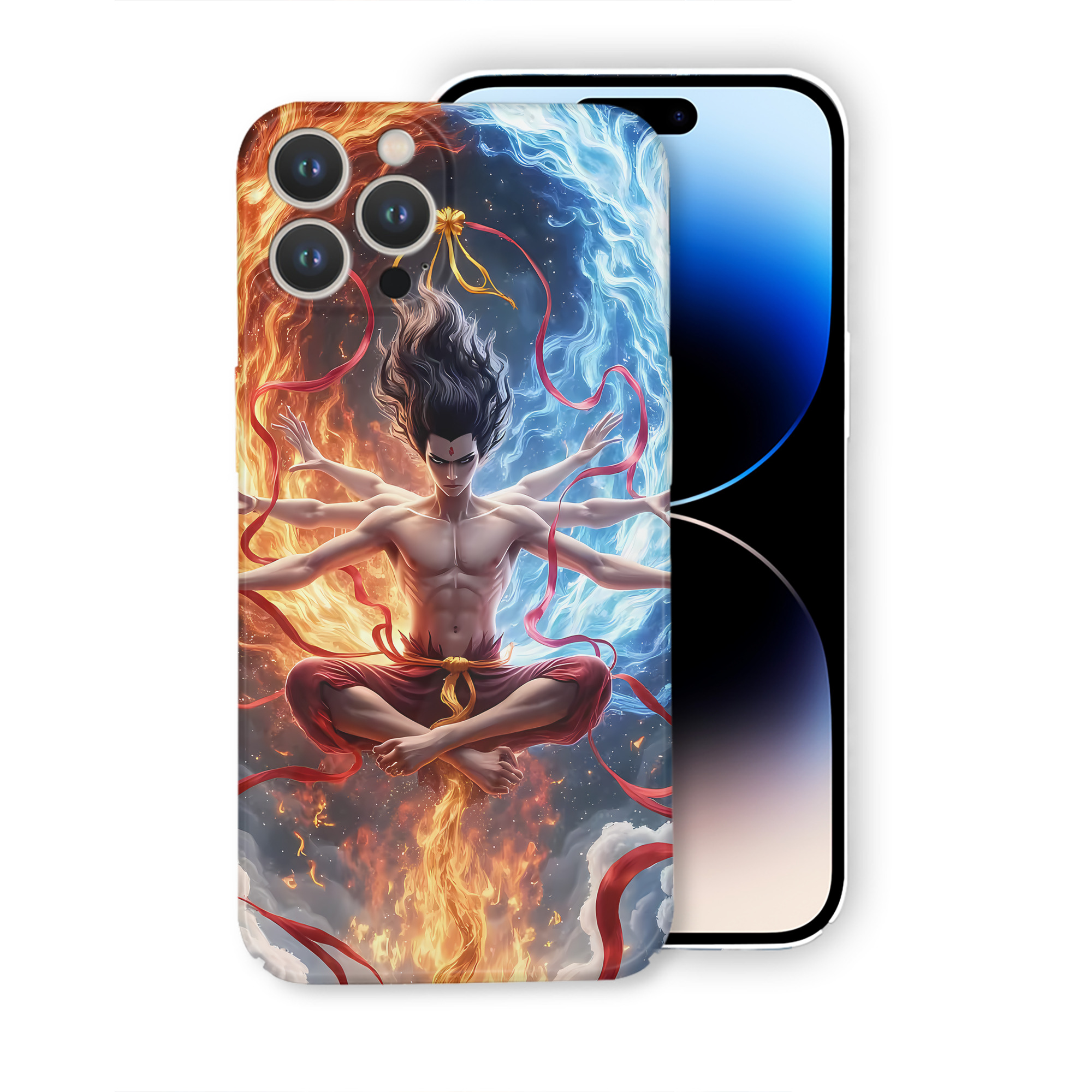 （画像用） Ne Zha 2 ナタ 魔童の大暴れ 【iPhone 14シリーズ対応】ハードケース